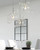 bolle zigzag chandelier