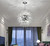 Elyne : Snowflake Sphere Pendant Light Modern Dandelion - Round Hanging Light Fixture