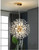 Elyne : Snowflake Sphere Pendant Light Modern Dandelion - Round Hanging Light Fixture