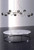 Celestia: Black Spiral Smoked Grey Dining Room Chandelier - Modern Bubble Chandelier