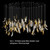 Isolde White & Gold Glass Feather Chandelier - Contemporary White And Gold Feather Lamp