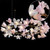 Porcelain Flower Chandelier - tulip ceiling light