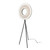 The luxury minimalist tripod floor lamp with a white pleated shade is the epitome of refined elegance and contemporary design. Its sleek tripod base, crafted from high-quality materials, exudes luxury and sophistication. The clean lines and minimalistic silhouette create a sense of understated beauty, perfect for modern interior spaces. The white pleated shade adds a touch of softness and refinement, diffusing the light and creating a warm and inviting atmosphere. The combination of the minimalist tripod design and the pleated shade strikes a harmonious balance between simplicity and grace, making it a standout piece in any room. This floor lamp effortlessly merges functionality with timeless aesthetics, illuminating your space with a touch of luxury and sophistication.