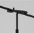 Melania Fishing Rod Floor Lamp - Black Fishing Pole Floor Lamp - Pole Lamps For Living Room