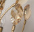 Ida: Vintage Chandelier Gold - Traditional Gold Chandelier - Candle Stick Chandelier