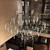 Zelda: Modern Gold Crystal Chandelier -Silver Crystal Chandelier - Lights For Restaurant Tables