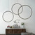 Mino: Contemporary Island Lighting - Circle Hanging Light - Modern Black Pendant Lighting For Kitchen Island