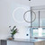 Mino: Contemporary Island Lighting - Circle Hanging Light - Modern Black Pendant Lighting For Kitchen Island