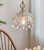 vintage glass pendant light