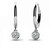 Artemis: Elegant Diamond Drop Earrings .1ct Round Diamond