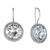 Artemis: Radiant Diamond Dangle örhängen .4.50CT Real Round Diamonds
