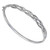 Giovanni: Exquisite Diamond Lattice Bangle .2ct Round Diamond