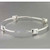 Orion: Exquisite Emerald Cut Diamond Bangle .2ct VVS1 G Color