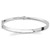 Brisbane: squisito Bangle di diamante solitario .0,50 CT Diamond rotondo