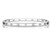 Diana: Exquisito brazalete de diamantes para mujer con diamantes redondos de 3,00 ct.