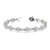 Vancouver: Exquisite Diamond Cluster Bracelet .8ct Round Brilliant Diamonds