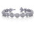 Luna: Exquisite Diamond .Link Tennis Bracelet