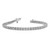 Sydney: Handcrafted Luxury Tennis Bracelet .4ct Round Cut Diamonds