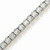 Amsterdam: skreddersydde tennisarmbånd med glitrende diamanter .6ct runde kuttede diamanter