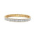Madrid: Triple Row Diamond Tennis Bracelet .8.10ct Round Cut Diamonds