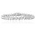 Vienna: Diamond Tennis Bracelet .3.80ct Round Brilliant Diamonds