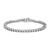Madrid: utsøkt diamanttennisarmbånd .7.20ct runde strålende diamanter