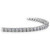 Diana: Exquisite Diamond Tennis Bracelet .6ct Round Brilliant Diamonds