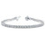 Vienna: Diamond Tennis Bracelet .7.50ct Round Brilliant Diamonds