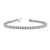 Paris: Exquisite Diamond Tennis Bracelet .10.10ct Round Brilliant Diamonds