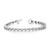 Victoria: Diamond Tennis Bracelet .7.25ct Princess Cut Diamonds
