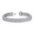 Vienna: Exquisite Diamond Tennis Bracelet .15ct Princess & Round Diamonds