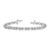 Victoria: Exquisite Diamond Link Tennis Bracelet .4.80ct Round Brilliant Diamonds
