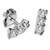 Isabella: Diamond Drop Earrings .2ct Round Diamonds