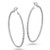 Madrid: Exquisite Diamond Hoop Earrings .5.75ct Brilliant