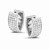 Isabella: Exquisite Diamond Hoop Earrings .4.30ct Round Brilliant Diamonds