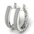 Vienna: Luxury Diamond Hoop Earrings .3.40ct Round Brilliant Diamonds