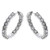 Madri: Demonstring Diamond Hoop Brincos .5.10CT Diamantes naturais redondos