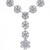 Madrid: collar de cadena de diamantes de lujo .3.00ct diamantes brillantes redondos