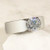 luxury men&#39;s diamond ring, 1.50 carat solitaire diamond, G color diamond ring, SI1 clarity diamond jewelry, half bezel setting ring, natural earth-mined diamond, fine men&#39;s jewelry, bespoke diamond ring, investment-grade diamond, 14K white gold ring, sophisticated men&#39;s accessories, collector&#39;s diamond ring, executive diamond jewelry, high jewelry for men, prestigious solitaire ring