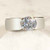 luxury men&#39;s diamond ring, 1.50 carat solitaire diamond, G color diamond ring, SI1 clarity diamond jewelry, half bezel setting ring, natural earth-mined diamond, fine men&#39;s jewelry, bespoke diamond ring, investment-grade diamond, 14K white gold ring, sophisticated men&#39;s accessories, collector&#39;s diamond ring, executive diamond jewelry, high jewelry for men, prestigious solitaire ring