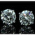 Victoria: Exquisite Diamond Stud Earrings .2.00ct Total Weight