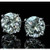 luxury diamond stud earrings, 2 carat diamond earrings, VS1 clarity diamond studs, F color diamond jewelry, natural earth-mined diamonds, round brilliant cut diamond earrings, high jewelry diamond studs, 14K white gold diamond earrings, investment-grade diamond jewelry, certified diamond stud earrings, exclusive fine jewelry, collector’s diamond earrings, bespoke diamond earrings, prestigious diamond accessories, heirloom-quality diamond studs