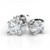 Victoria: Exquisite Diamond Stud Earrings .2.00ct Brilliant Cut Diamonds