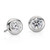 Vienna: Bezel .Set Diamond Stud Earrings