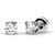 Madrid: Elegant Diamond Stud Earrings .1.00ct Brilliant Cut Diamonds