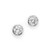 Madrid: Elegant Diamond Stud Earrings .0.60ct Round Natural Diamond