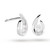 Vienna: Bezel .Set Diamond Stud Earrings