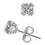 Artemis: Prestige Diamond Stud Earrings .2.30ct Round Cut Diamonds