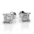 Isabella: Exquisite Princess Cut Diamond Studs .4ct Total Weight