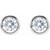 Madrid: Exquisite Diamond Stud Earrings .2.50ct Natural Round Diamonds